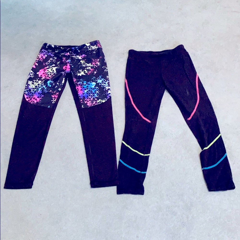2 pair girls leggings